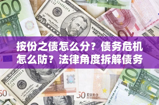 济南按份之债怎么分？债务危机怎么防？法律角度拆解债务分配与风险自保指南
