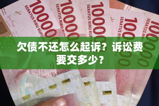 济南欠债不还怎么起诉？诉讼费要交多少？