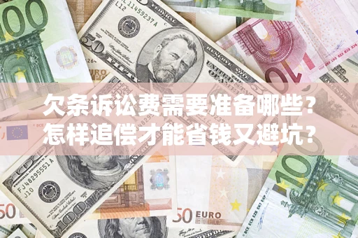 济南欠条诉讼费需要准备哪些？怎样追偿才能省钱又避坑？