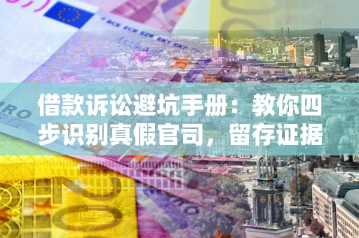 济南借款诉讼避坑手册：教你四步识别真假官司，留存证据不踩雷
