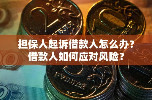 济南担保人起诉借款人怎么办？借款人如何应对风险？